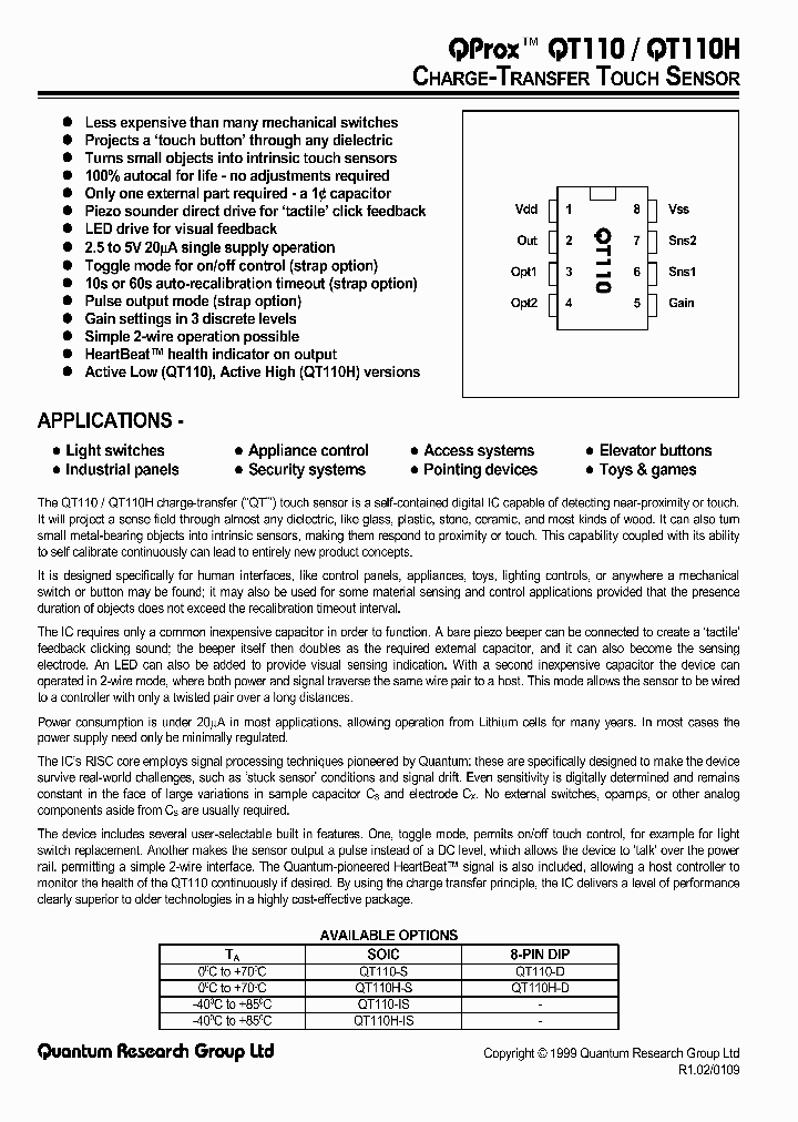 QT110-D_8291697.PDF Datasheet