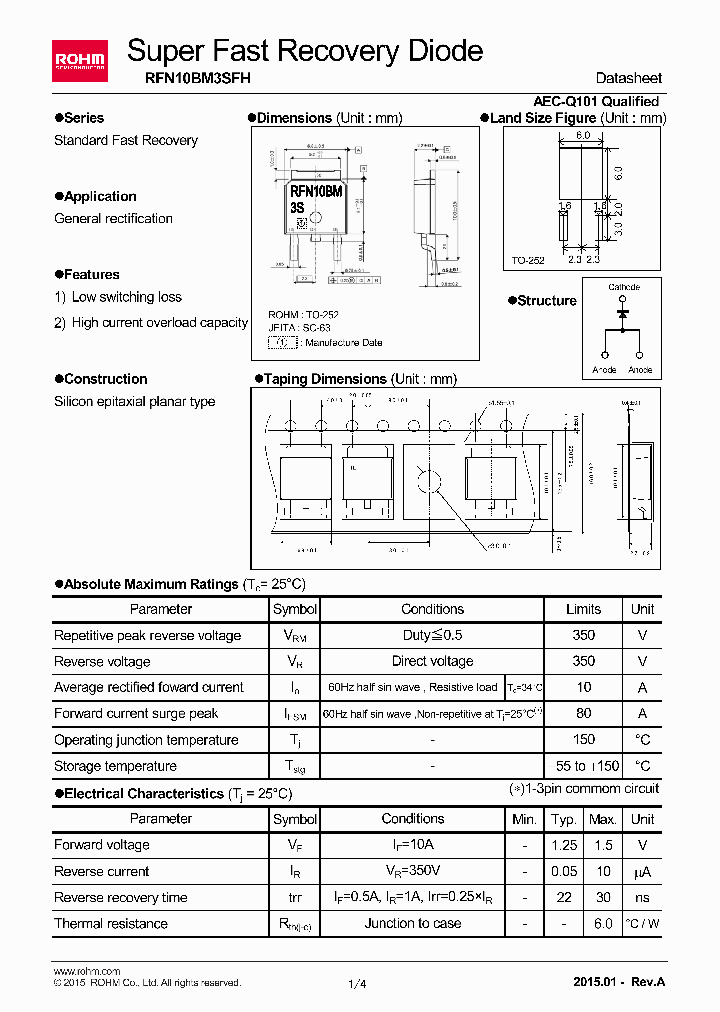RFN10BM3SFH_8292331.PDF Datasheet