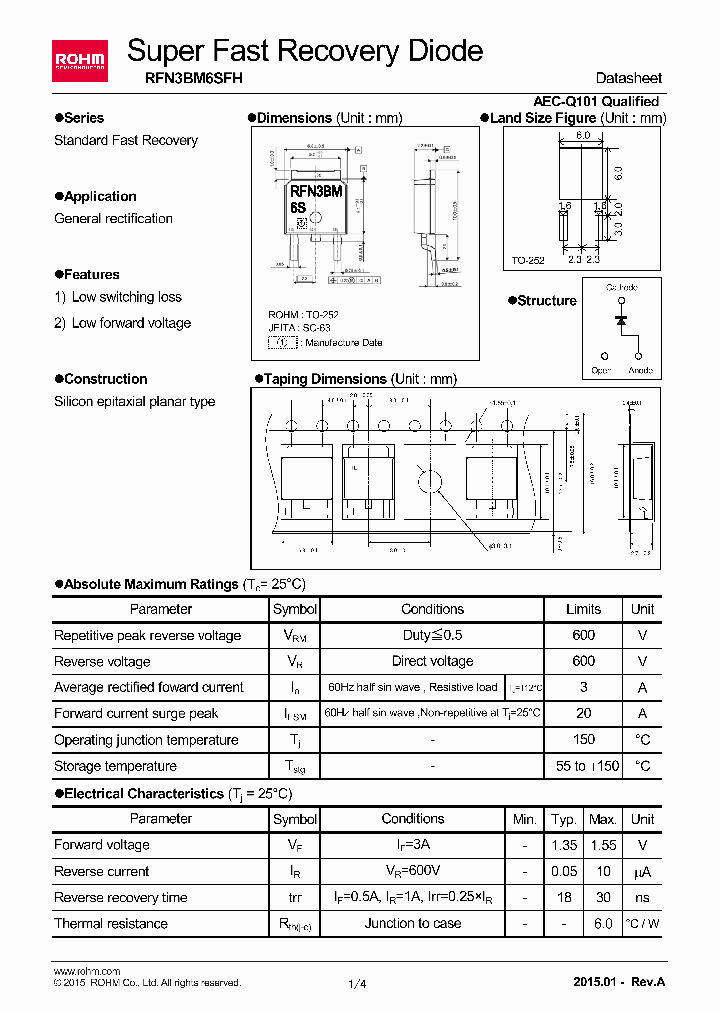 RFN3BM6SFH_8292337.PDF Datasheet
