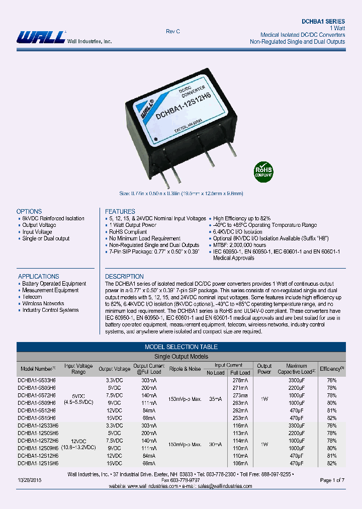 DCHBA1-12S05H6_8292466.PDF Datasheet