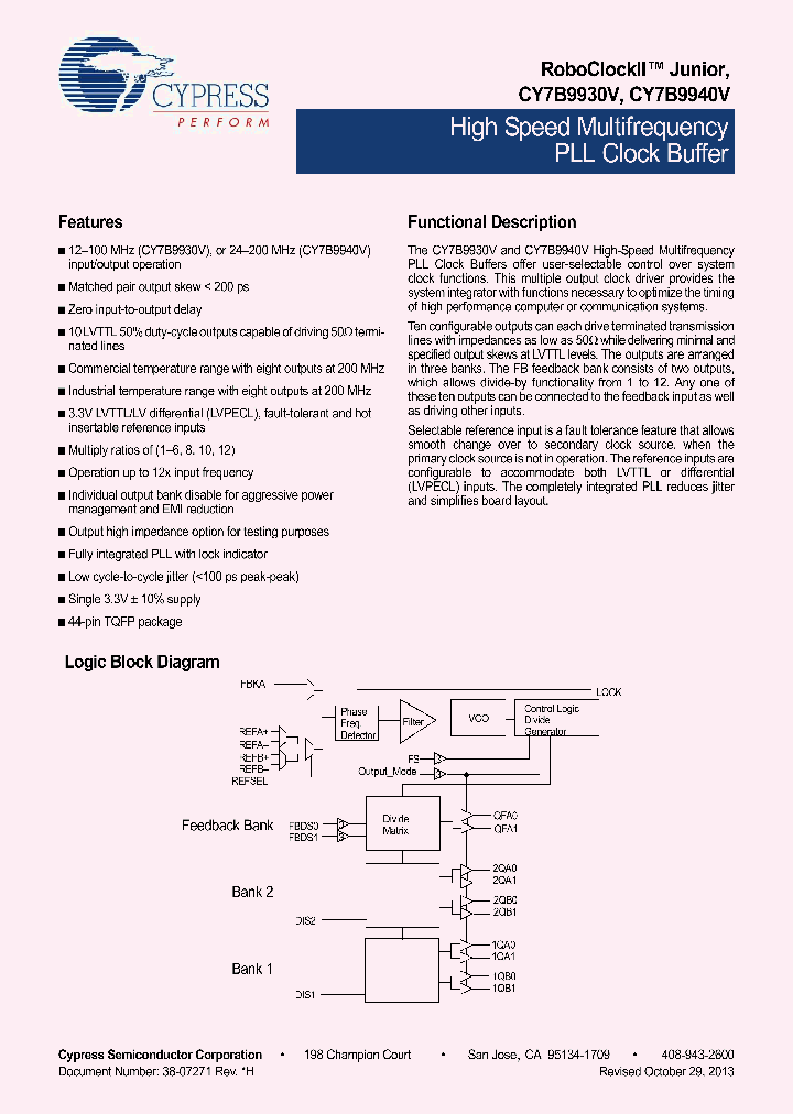 CY7B9930V-5AXC_8292539.PDF Datasheet