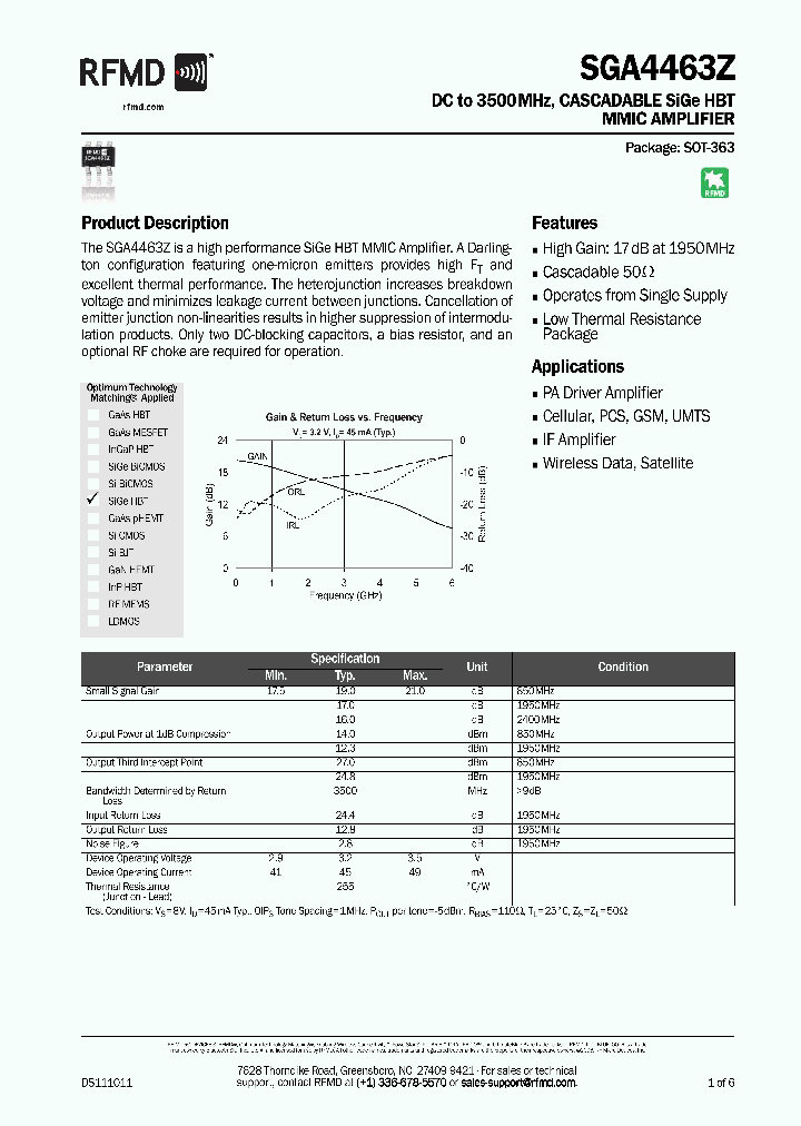 SGA4463ZSQ_8292970.PDF Datasheet