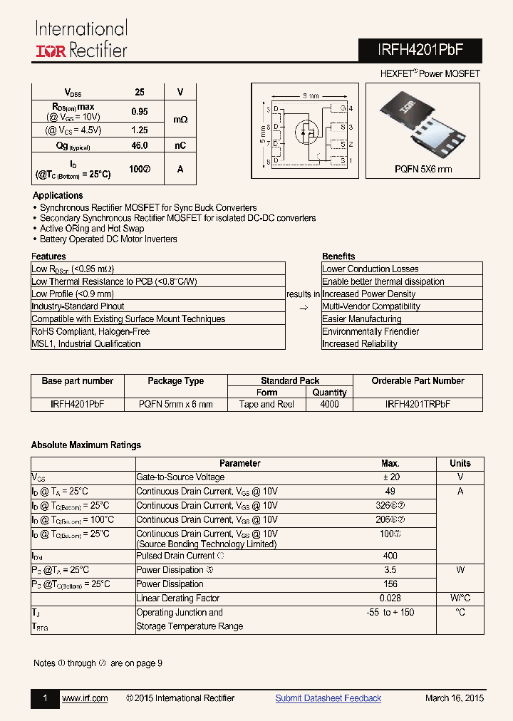 IRFH4201PBF_8292984.PDF Datasheet