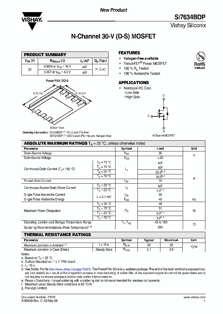 SI7634BD_8293163.PDF Datasheet