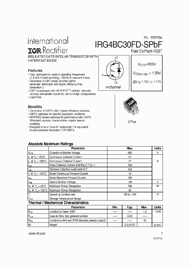 IRG4BC30FD-SPBF-15_8293215.PDF Datasheet