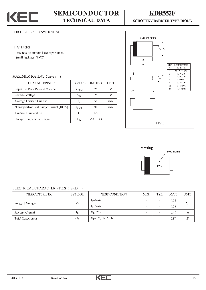 KDR552F-15_8293225.PDF Datasheet