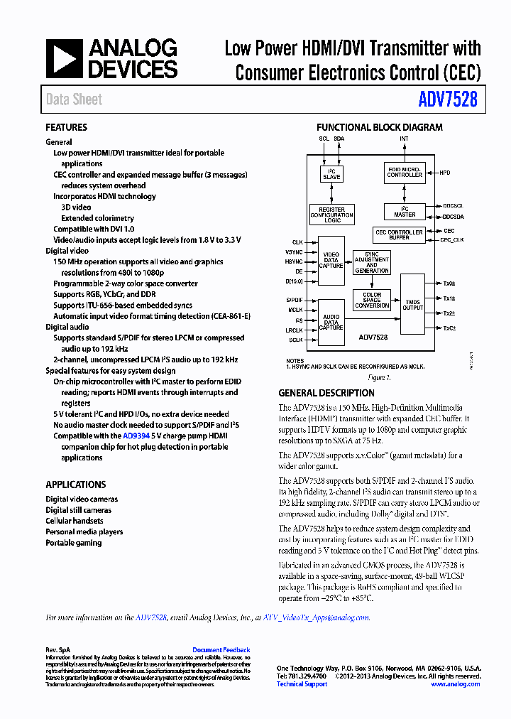 ADV7528_8293544.PDF Datasheet