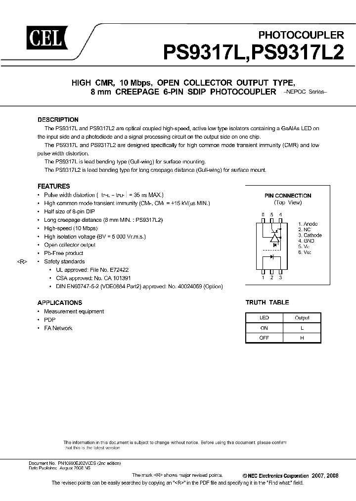 PS9317L2-AX_8293683.PDF Datasheet