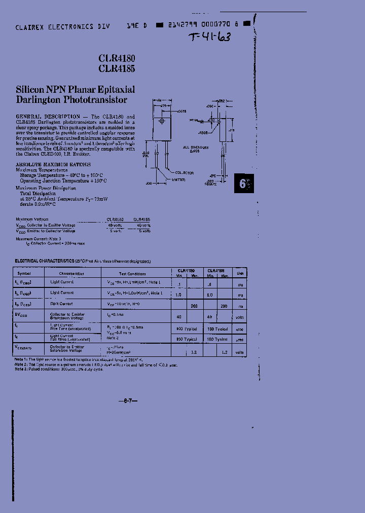 CLR4185_8293772.PDF Datasheet