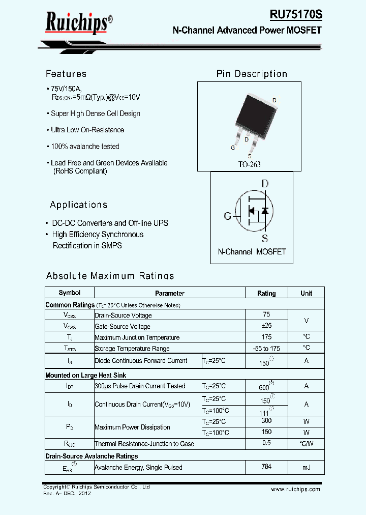 RU75170S_8295522.PDF Datasheet
