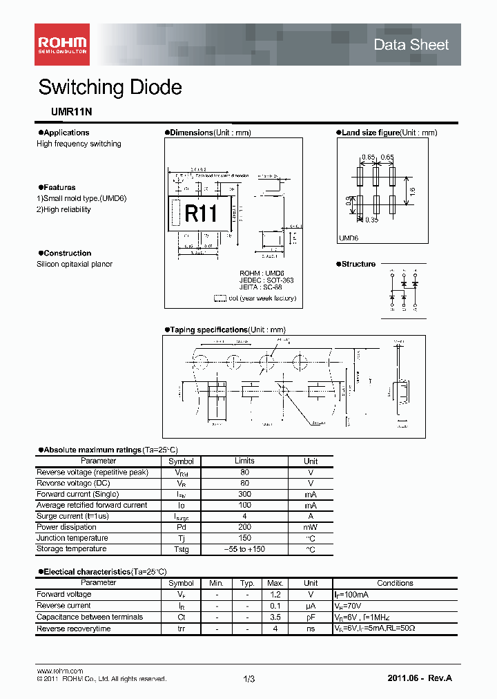UMR11N_8295837.PDF Datasheet