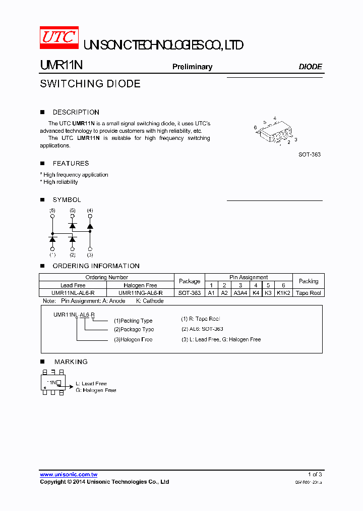 UMR11N_8295838.PDF Datasheet