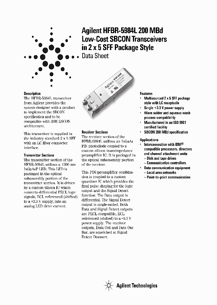 HFBR-5984L_8296309.PDF Datasheet