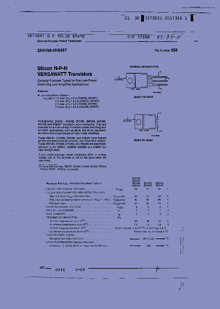 2N5491_8296478.PDF Datasheet