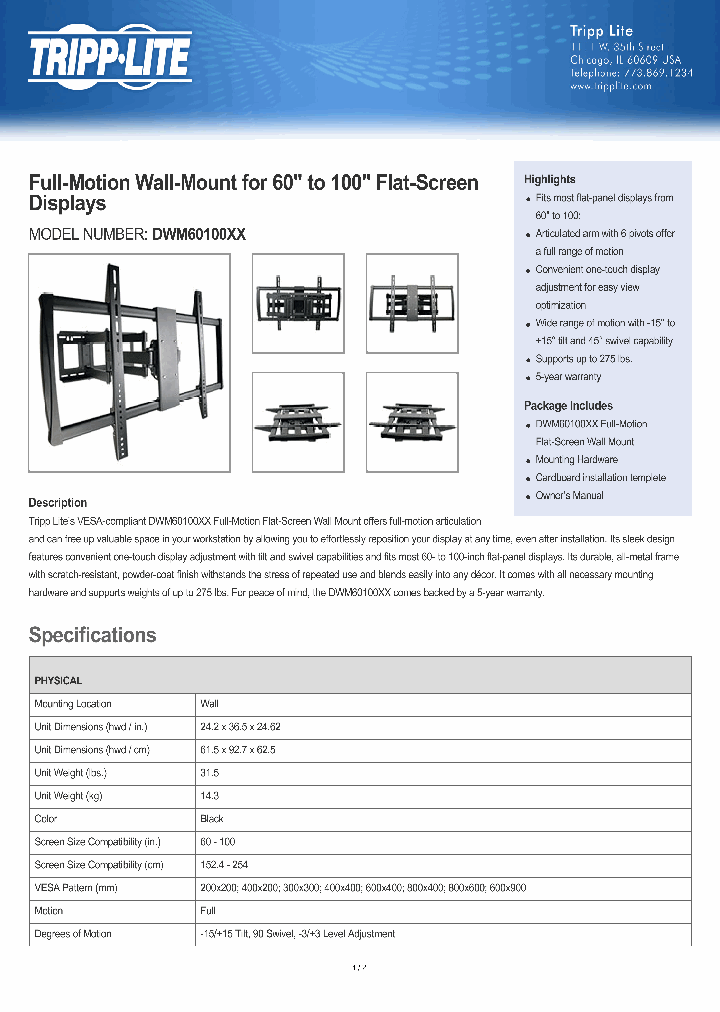 DWM60100XX_8297881.PDF Datasheet