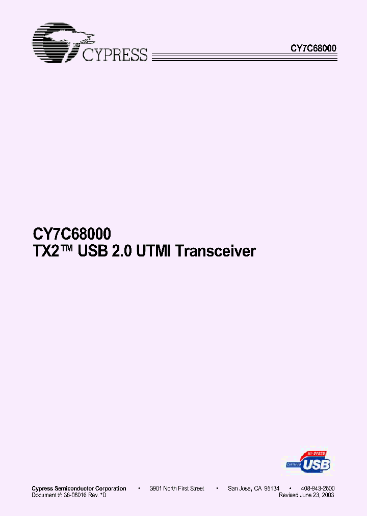 CY3683_8298005.PDF Datasheet
