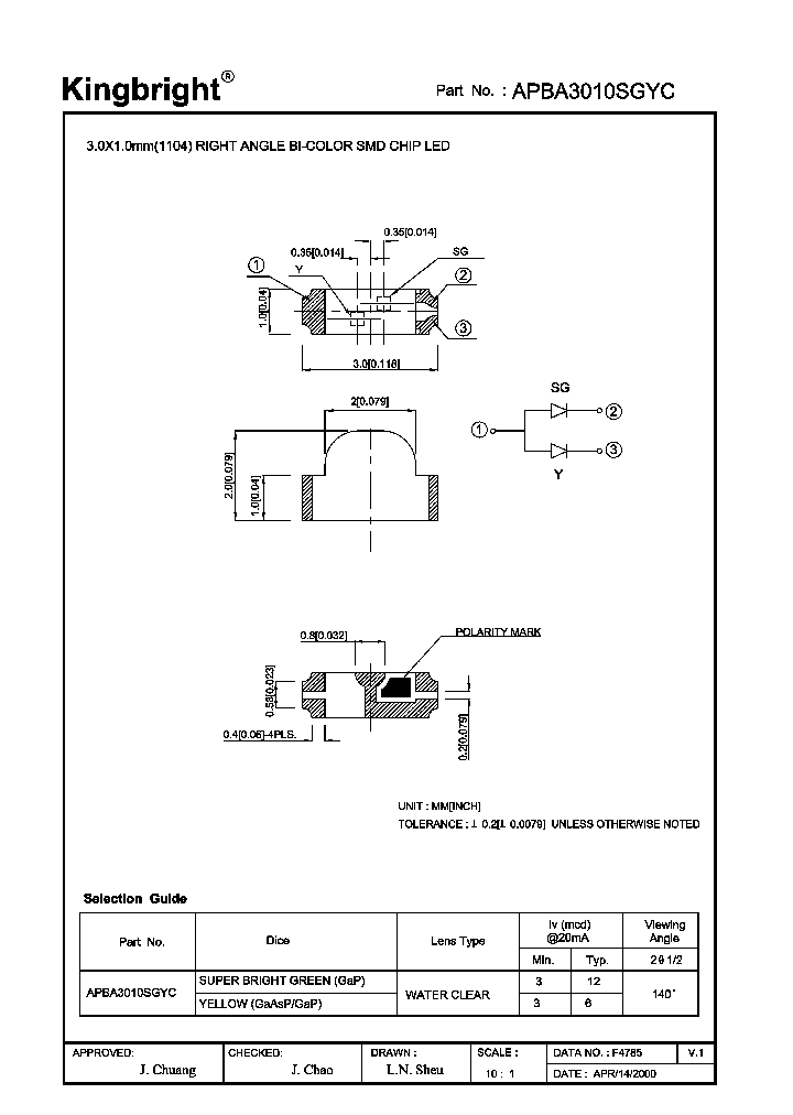 APBA3010SGYC_8298134.PDF Datasheet