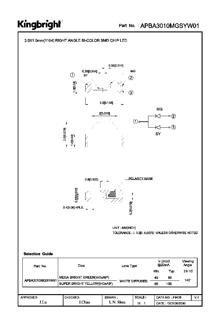 APBA3010MGSYW01_8298133.PDF Datasheet