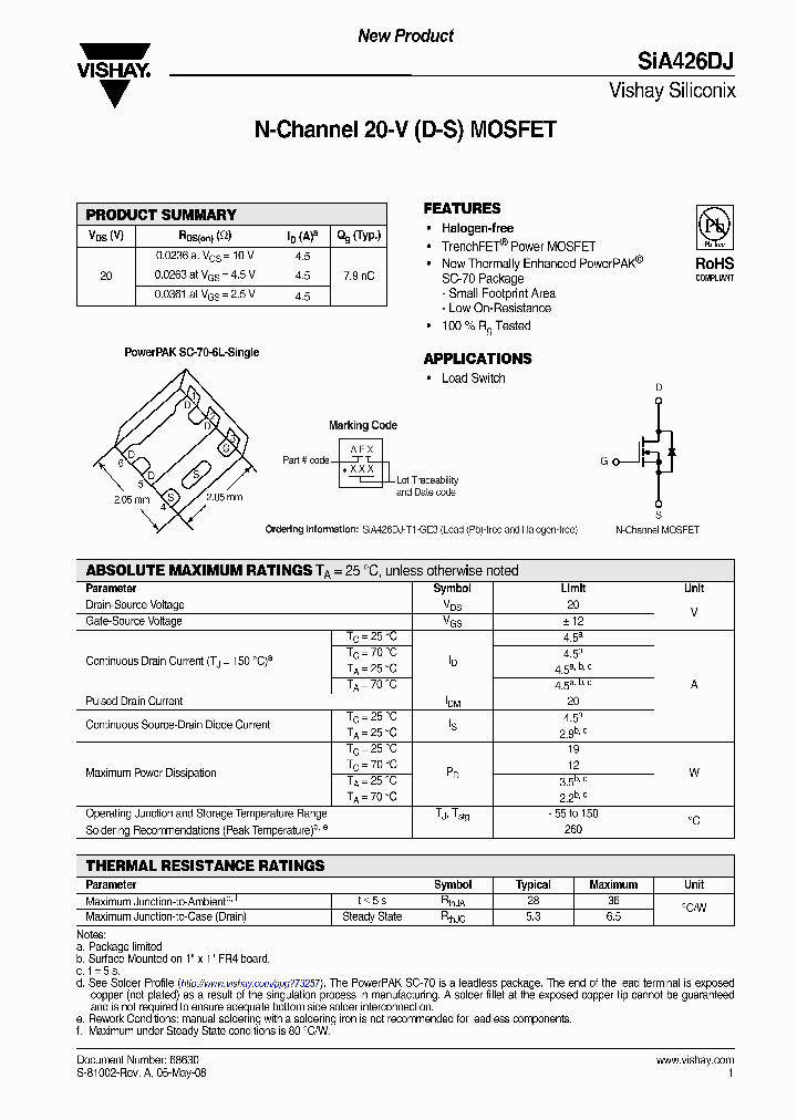 SIA426DJ_8298351.PDF Datasheet