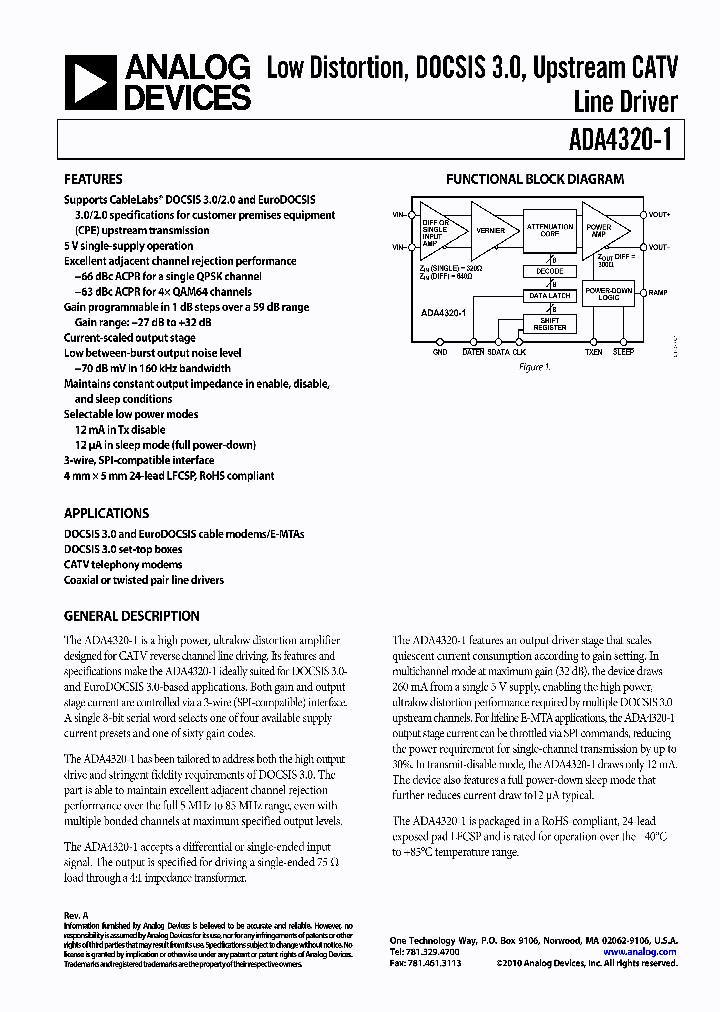 ADA4320-1_8298752.PDF Datasheet