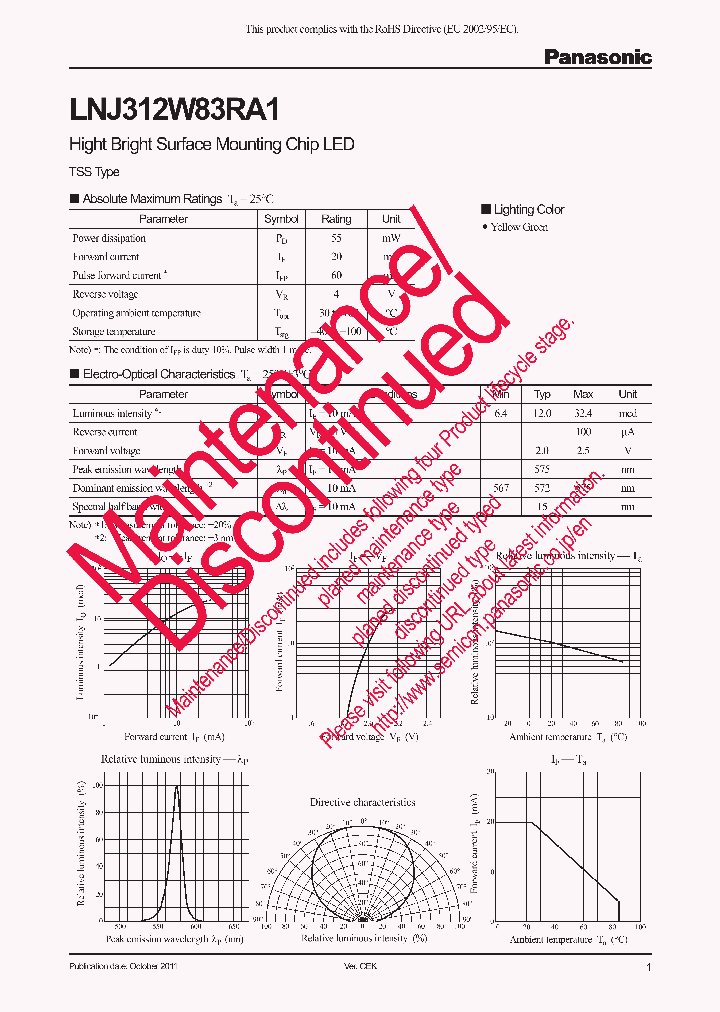LNJ312W83RA1_8299118.PDF Datasheet