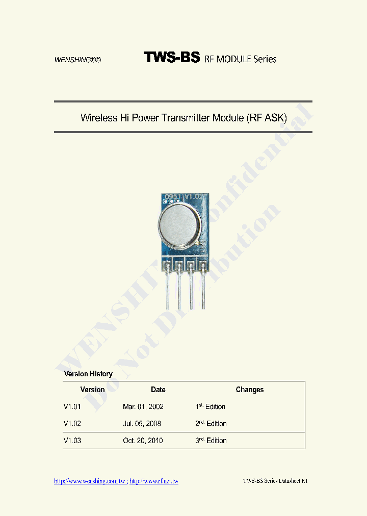 TWS-BS-6_8299074.PDF Datasheet