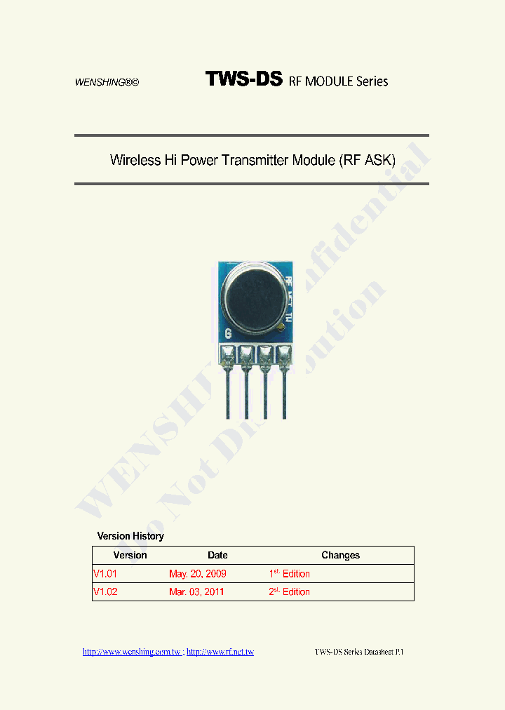 TWS-DS-1_8299079.PDF Datasheet