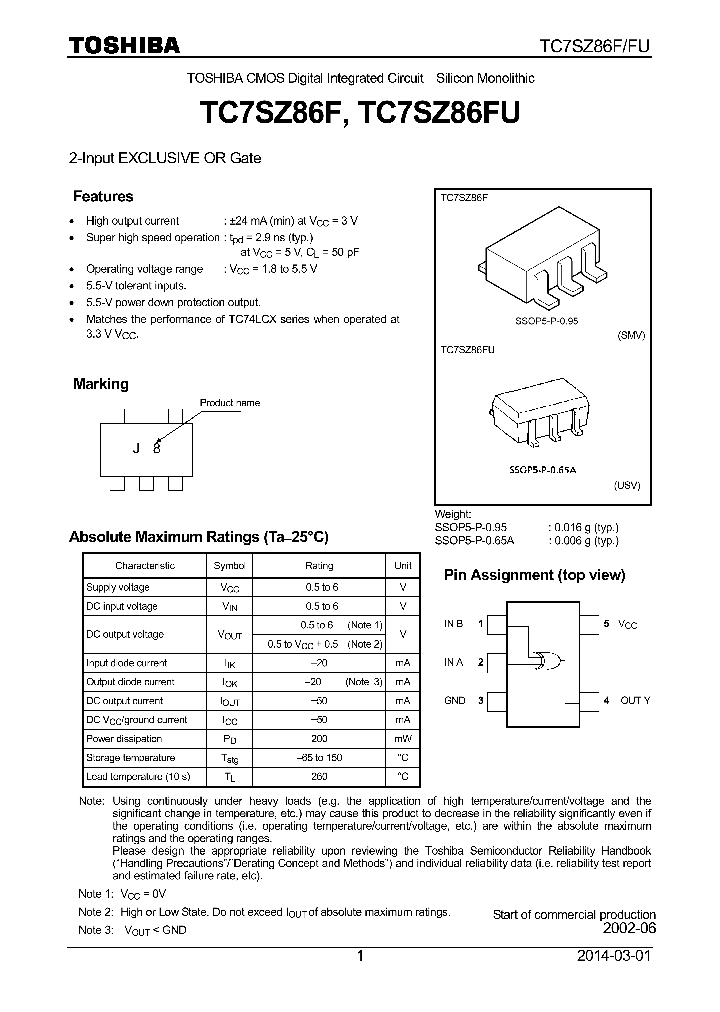 TC7SZ86F_8299140.PDF Datasheet