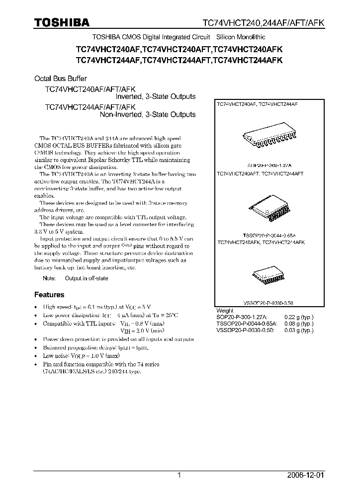 TC74VHCT244AF_8299989.PDF Datasheet