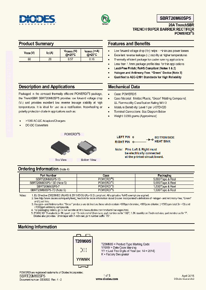 SBRT20M60SP5-13_8300054.PDF Datasheet