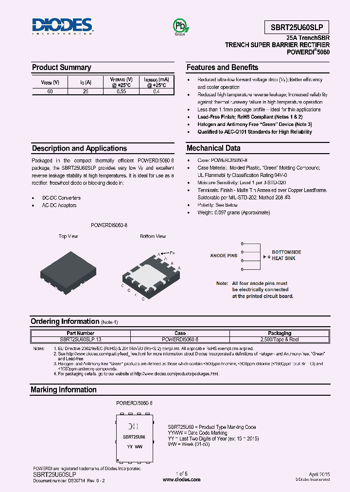 SBRT25U60SLP-15_8300063.PDF Datasheet