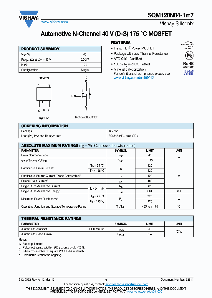 SQM120N04-1M7-15_8300345.PDF Datasheet