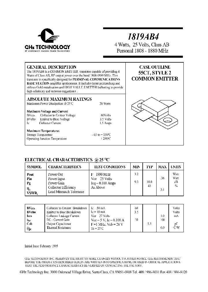 1819AB4_8300645.PDF Datasheet