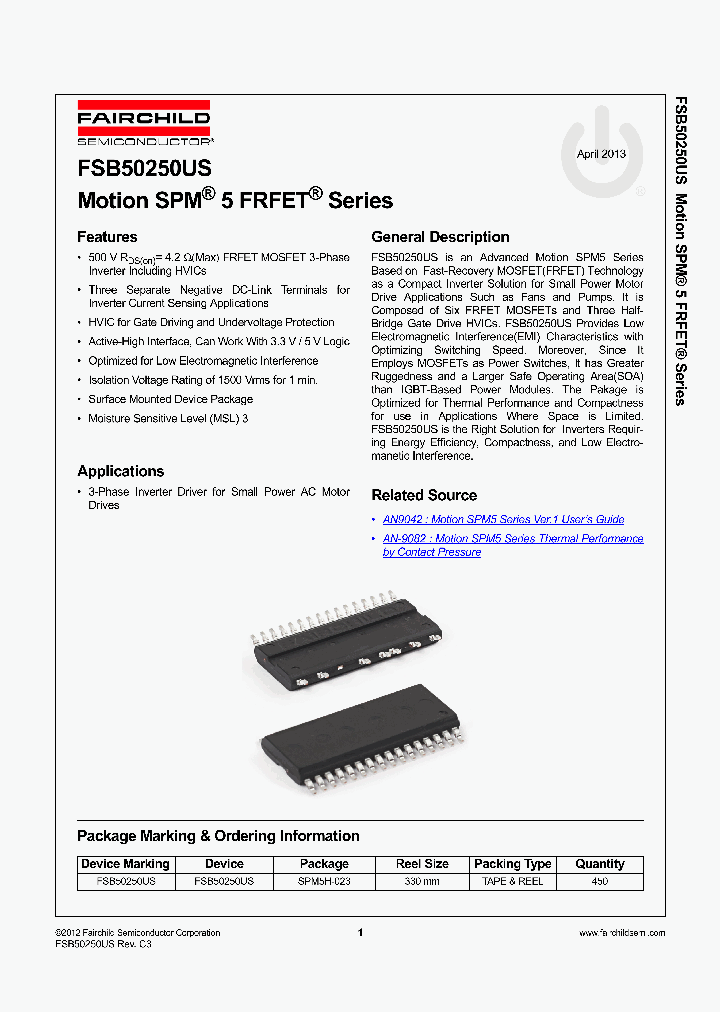 FSB50250US_8300754.PDF Datasheet