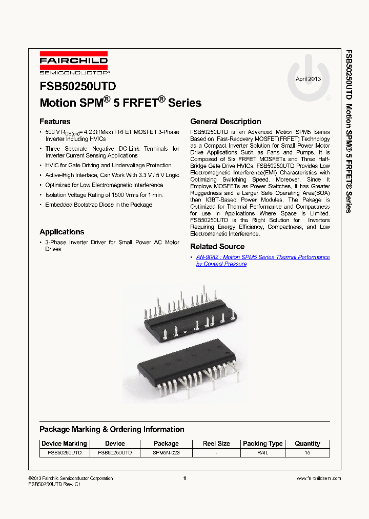 FSB50250UTD_8300755.PDF Datasheet