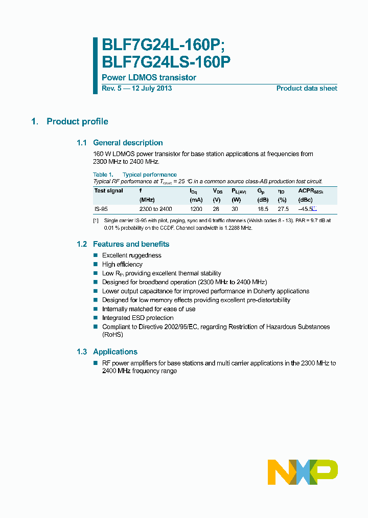 BLF7G24L-160P_8301121.PDF Datasheet