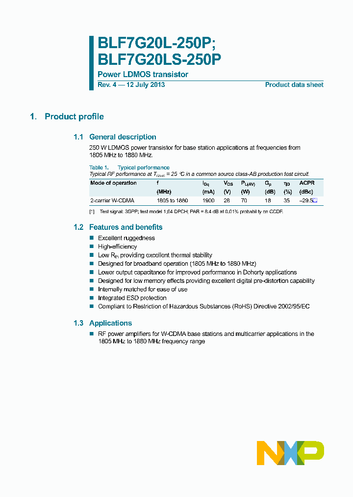 BLF7G20L-250P-15_8301130.PDF Datasheet