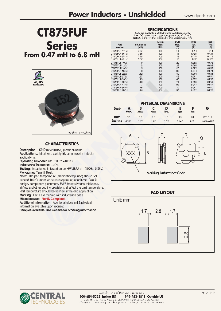 CT875FUF_8301900.PDF Datasheet