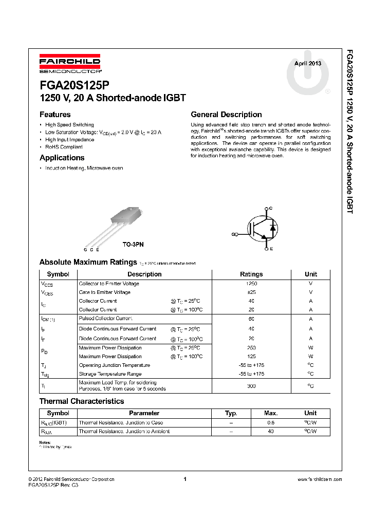 FGA20S125P_8302201.PDF Datasheet