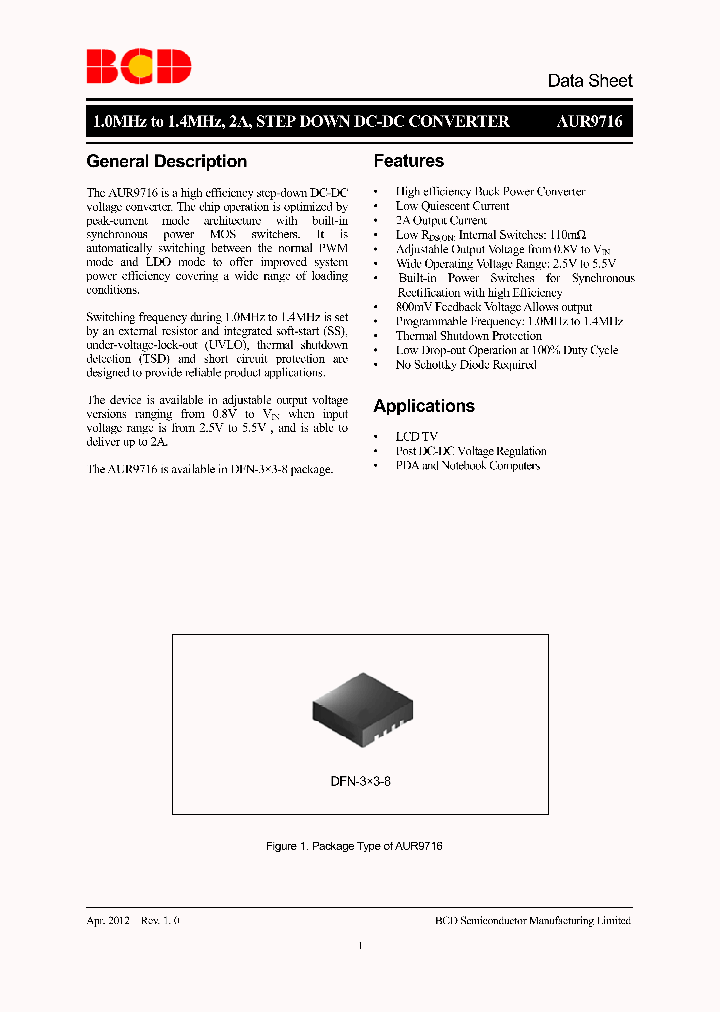 AUR9716_8302482.PDF Datasheet