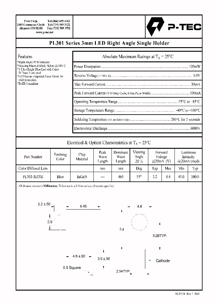 PL301-1B20Z_8303463.PDF Datasheet