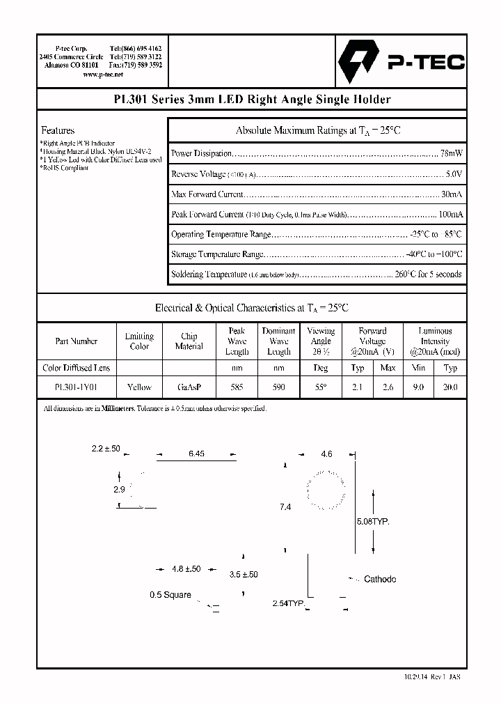 PL301-1Y01-14_8303467.PDF Datasheet