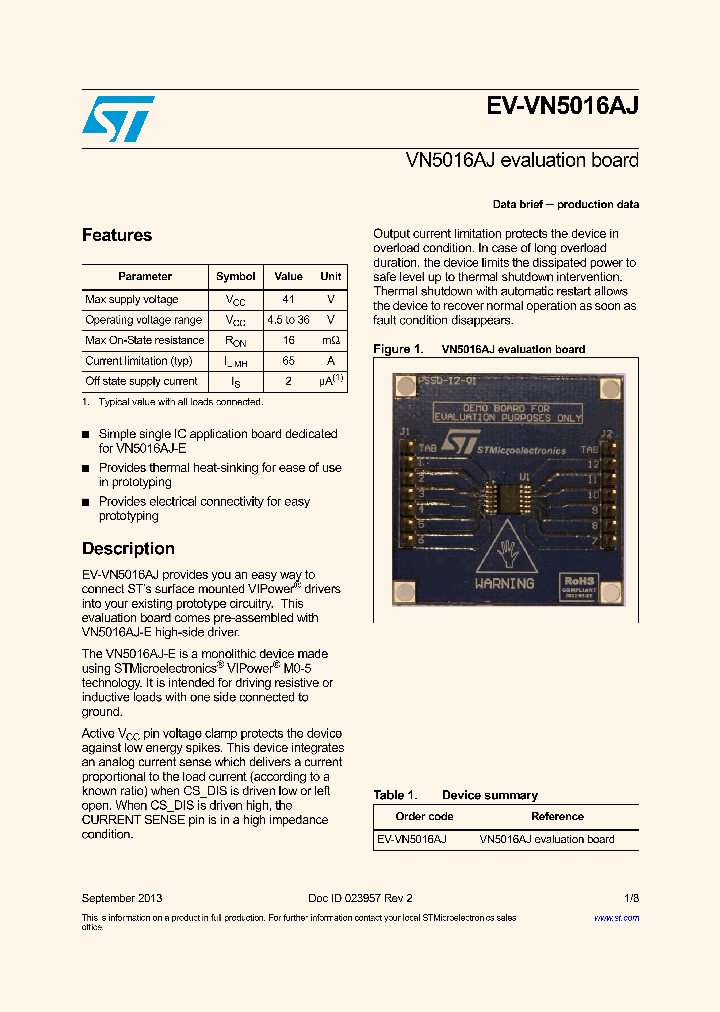 EV-VN5016AJ_8303693.PDF Datasheet