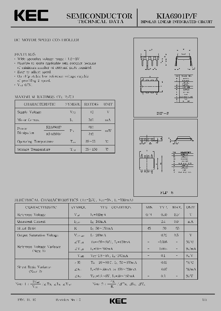 KIA6901F_8303920.PDF Datasheet
