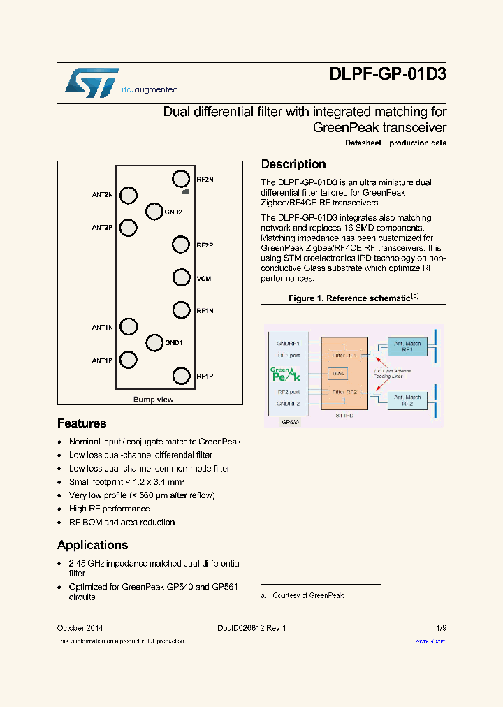 DLPF-GP-01D3_8304083.PDF Datasheet