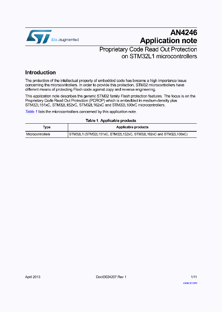 AN4246_8304288.PDF Datasheet