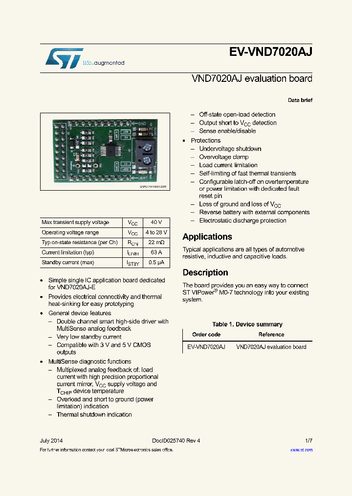 EV-VND7020AJ_8304479.PDF Datasheet