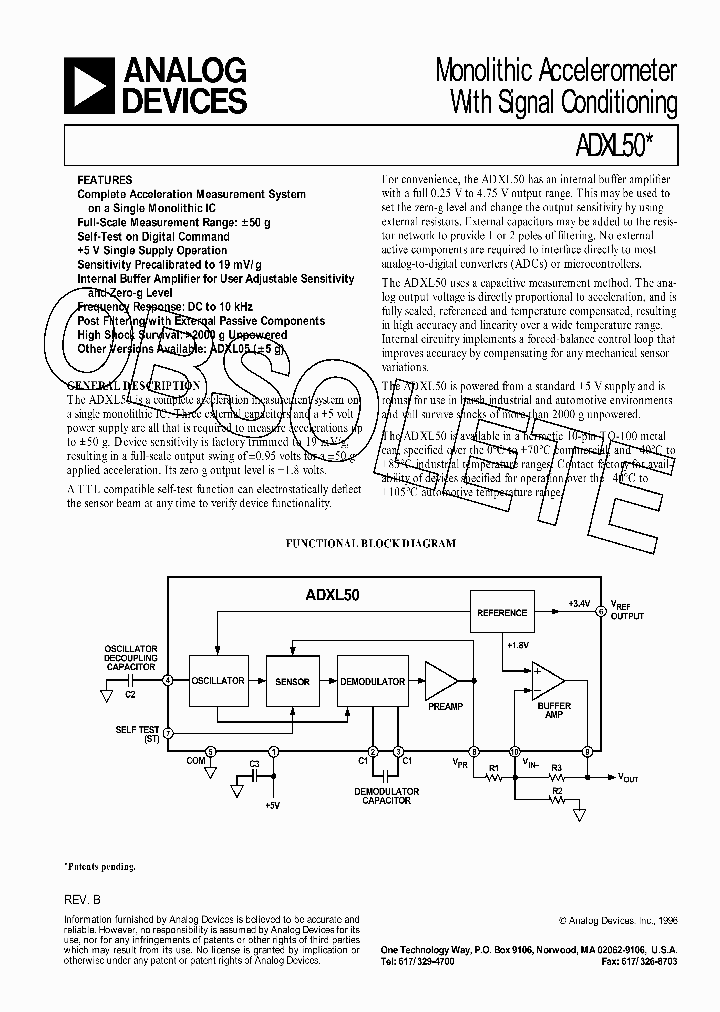 ADXL50-15_8304487.PDF Datasheet