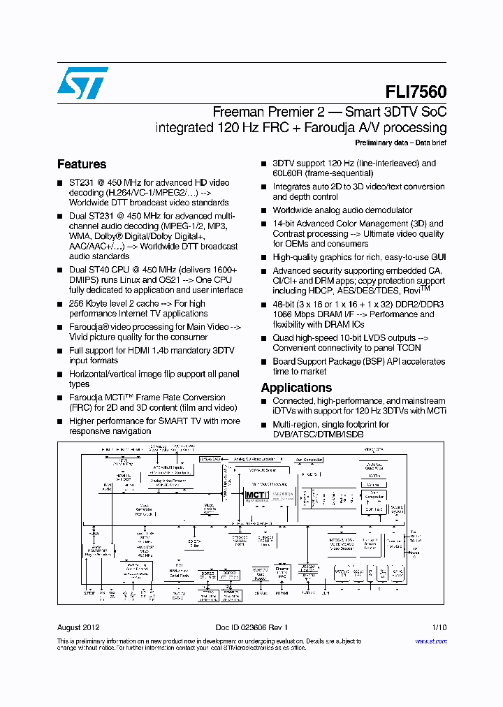 FLI7560-AAB_8305340.PDF Datasheet