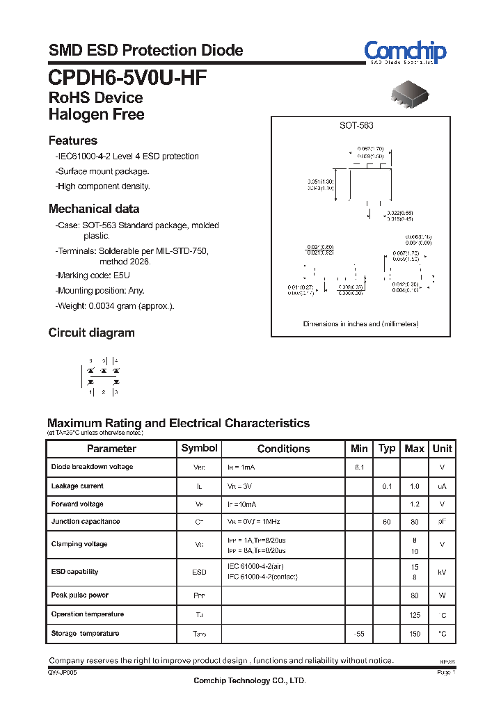 CPDH6-5V0U-HF_8306022.PDF Datasheet
